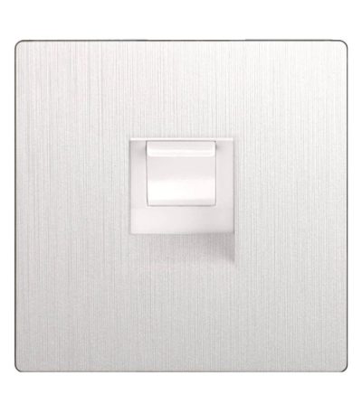 Телефонная розетка Werkel RJ-11 перламутровый рифленый W1182013 4690389172731