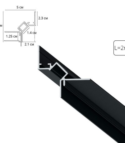 Теневой профиль под ГКЛ потолок Arte Lamp Gap A670206