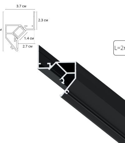 Теневой профиль под натяжной потолок Arte Lamp Gap A680206