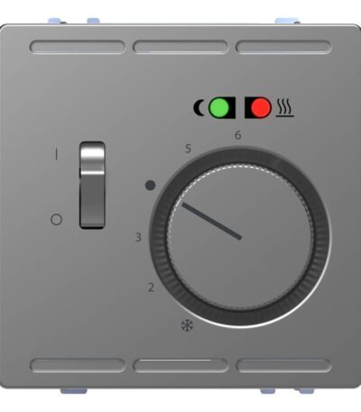 Терморегулятор Schneider Electric Merten D-Life с центральной платой с выключателем 230V MTN5764-6036