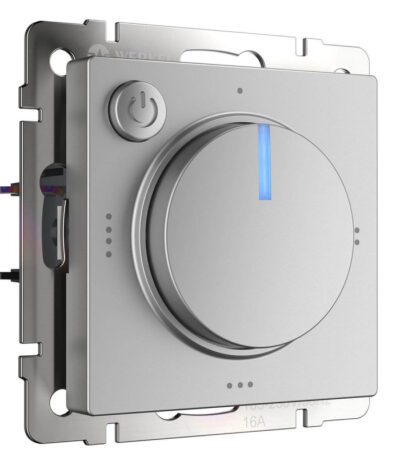 Терморегулятор Werkel электромеханический для теплого пола серебряный W1151106 4690389156021