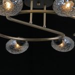 Люстра на штанге Illumico IL0300-8CSQ-79 BK AB