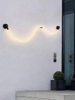 Настенный светильник Lightera Tura LE103W-158BB STAINLESS