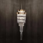 Подвесная люстра Delight Collection Babel KM0990P-4 brass