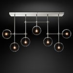 Потолочный светильник Delight Collection Globe Mobile KG0835P-7A chrome