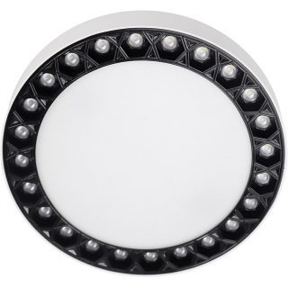 Точечный светильник iLedex Mercury 5552-24W-D165-3/4K-WH+BK