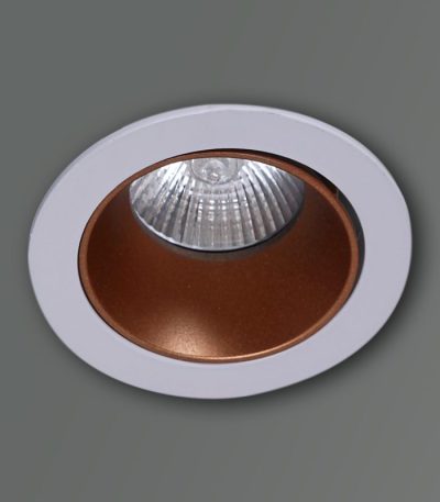 Точечный светильник Reluce 16085-9.0-001PT MR16 WT+ROSE GD