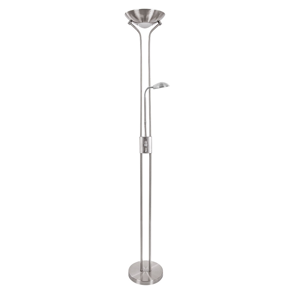 Торшер Arte Lamp Duetto A4329PN-2SS Торшер Arte Lamp Duetto A4329PN-2SS