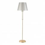 Торшер Crystal Lux Nicolas PT1 Gold/White