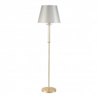 Торшер Crystal Lux Nicolas PT1 Gold/White