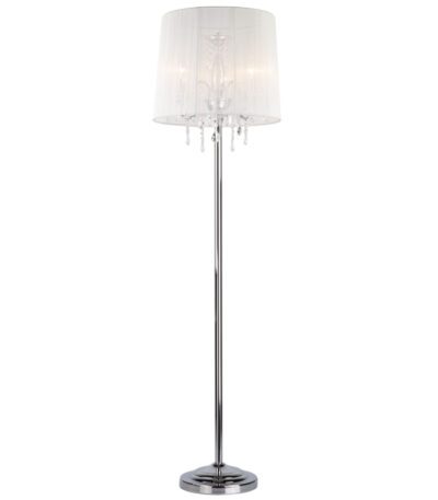 Торшер Eurosvet 2045/3F хром/белый