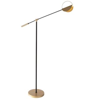 Торшер Eurosvet Grazia 01143/1 черный/золото a062045