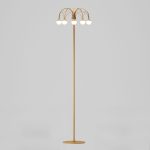 Торшер Eurosvet Ragno 90194 золото a070273