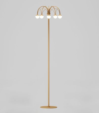 Торшер Eurosvet Ragno 90194 золото a070273