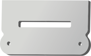 Торцевая заглушка для профиля EKS 0У-00001614