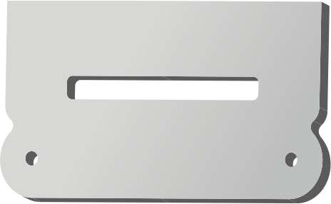 Торцевая заглушка для профиля EKS 0У-00001614 Торцевая заглушка для профиля EKS 0У-00001614