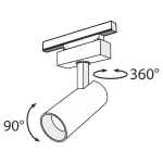 Трековый светильник Maytoni Track lamps TR019-2-15W4K-B