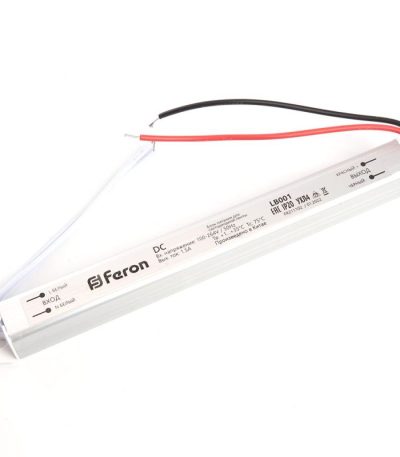 Трансформатор для светодиодной ленты Feron LB001 24Вт 12В IP20 48011