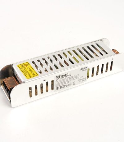 Трансформатор для светодиодной ленты Feron LB009 60Вт 12В IP20 48008