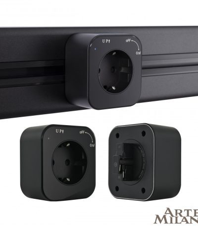 Трековая розетка Arte Milano Am-track-sockets 380022TS/ES Black