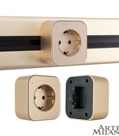 Трековая розетка Arte Milano Am-track-sockets 380022TS/ES Gold