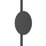 Трековый магнитный однофазный светильник Denkirs Air reflex DK5320-BK