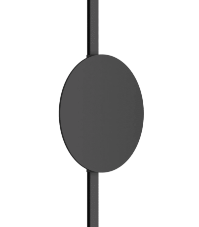 Трековый магнитный однофазный светильник Denkirs Air reflex DK5320-BK