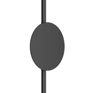 Трековый магнитный однофазный светильник Denkirs Air reflex DK5350-BK