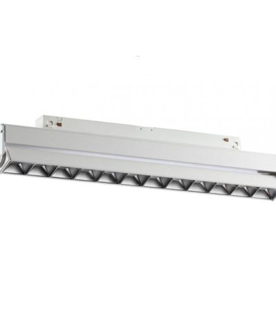 Трековый магнитный светильник AM Group MAGNET AM421 H-20A-24T-16W 3000K WH