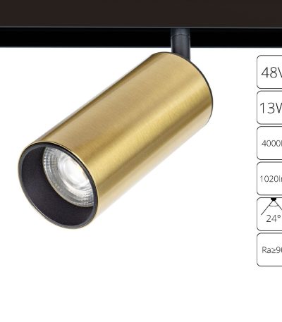 Трековый магнитный светильник Arte Lamp Linea A4661PL-1AB