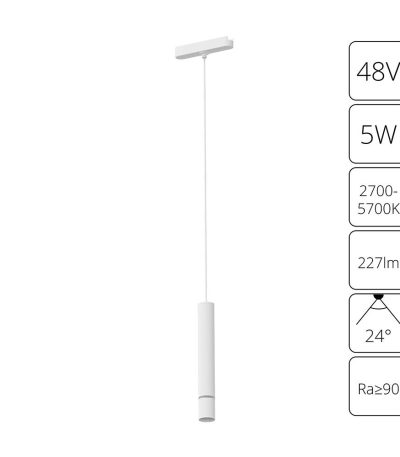 Трековый магнитный светильник Arte Lamp Rapid A2959PL-1WH