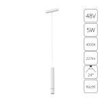 Трековый магнитный светильник Arte Lamp Rapid A6159PL-1WH