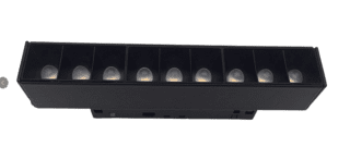 Трековый магнитный светильник Elvan PJ-2003-12W-WW-BK