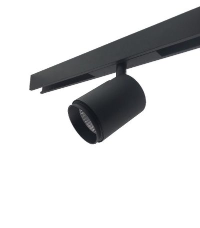 Трековый магнитный светильник Elvan PJ-2012-20W-WW-BK