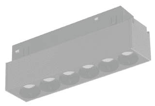 Трековый магнитный светильник iLedex Vision 4822-002-L120-6W-38DG-3000K-BK