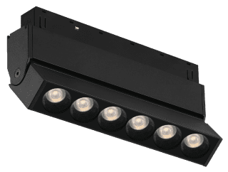 Трековый магнитный светильник iLedex Vision 4822-003-L120-6W-38DG-4000K-BK