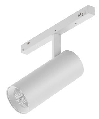 Трековый магнитный светильник iLedex Vision 4822-006-D55-18W-38DG-3000K-WH