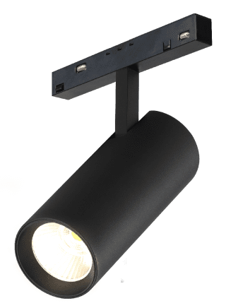 Трековый магнитный светильник iLedex Vision 4822-007-D75-30W-38DG-3000K-BK