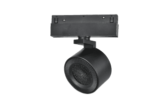 Трековый магнитный светильник iLedex Vision 4822-010-D82-12W-38DG-3000K BK (WALL WASHER)