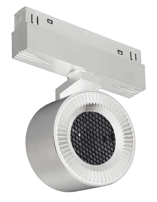 Трековый магнитный светильник iLedex Vision 4822-010-D82-12W-38DG-4000K WH (WALL WASHER)