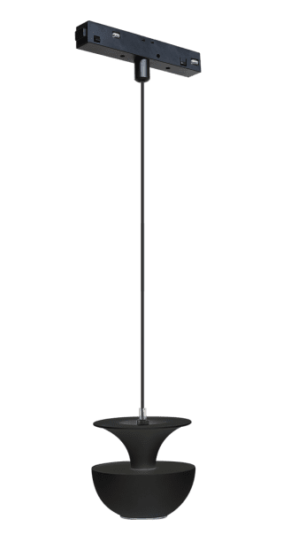 Трековый магнитный светильник iLedex Vision 4822-012-D80-6W-38DG-3000K-BK