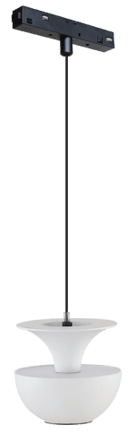 Трековый магнитный светильник iLedex Vision 4822-012-D80-6W-38DG-4000K-WH