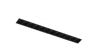 Трековый магнитный светильник iLedex Vision 4825-039-L197-12W-36DG-3000K-WH