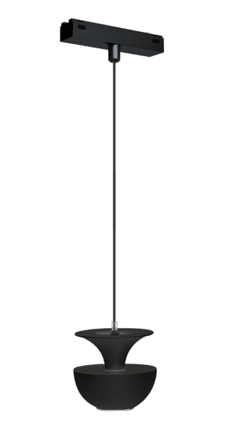 Трековый магнитный светильник iLedex Vision 4825-044-D80-6W-38DG-3000K-BK