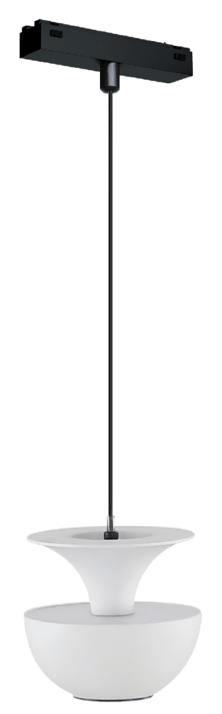 Трековый магнитный светильник iLedex Vision 4825-044-D80-6W-38DG-4000K-WH