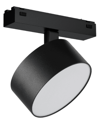 Трековый магнитный светильник iLedex Vision 4825-047-D120-15W-110DG-4000K-BK