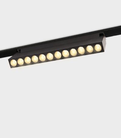 Трековый магнитный светильник Italline Atom IT012-5023 black 3000K