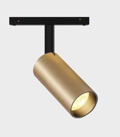 Трековый магнитный светильник Italline Atom IT012-5026 gold 3000K