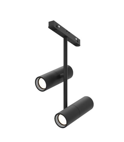 Трековый магнитный светильник Maytoni Elti Duo TR005-4-2X12W-DS-B