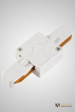 Трековый однофазный прямой соединитель AM Group AM176 WH